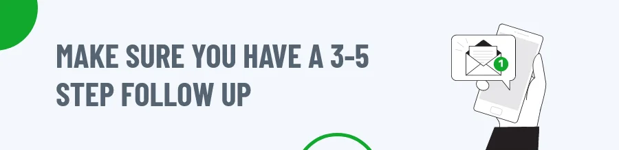 3-5 step follow