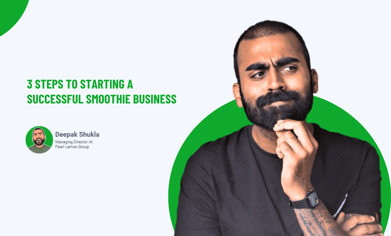3 Steps to Starting a Successful Smoothie Business
