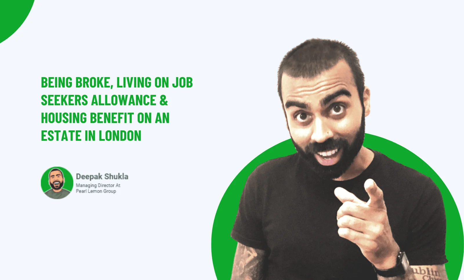 Being Broke, Living on Job Seekers Allowance & Housing Benefit On An Estate In London