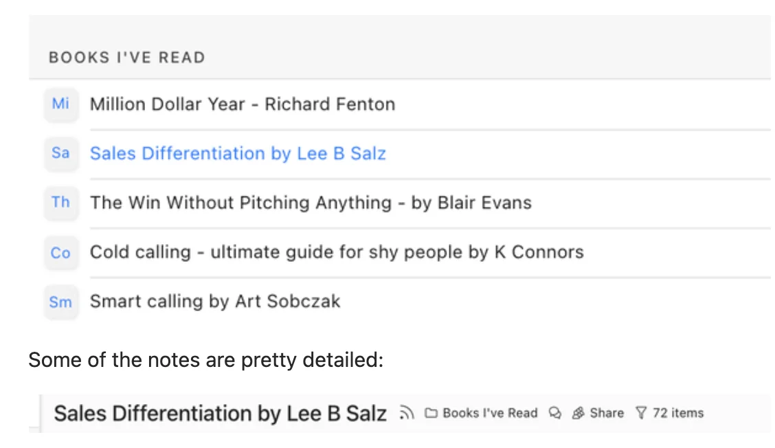 Books I've read