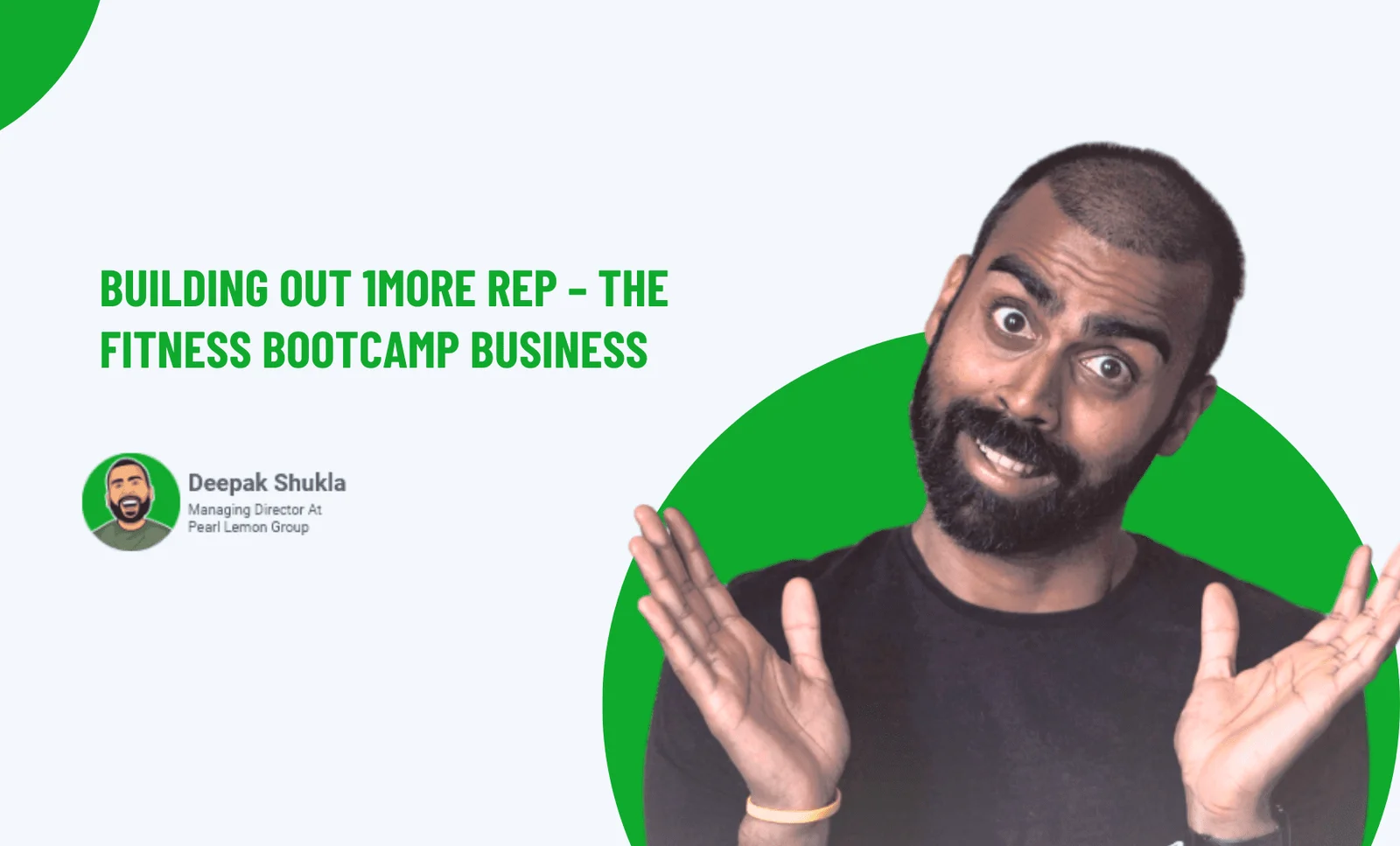 Building Out 1More Rep - The Fitness Bootcamp Business