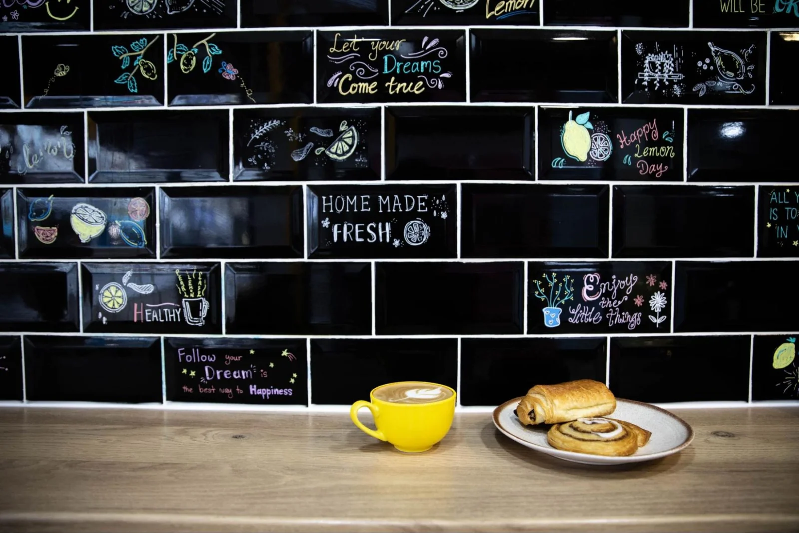 cafe wall