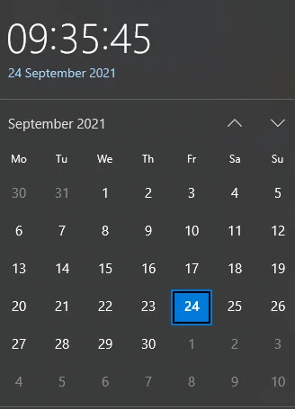 Calendar