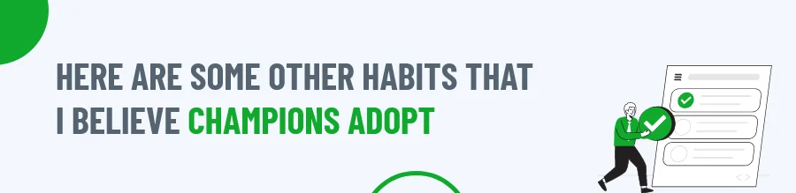 Champions adopt