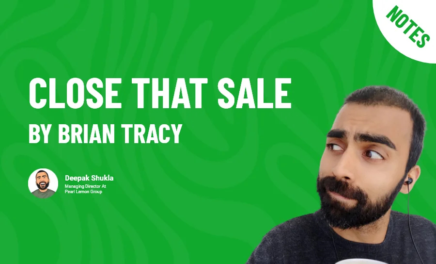 Close That Sale by Brian Tracy - Book Summary