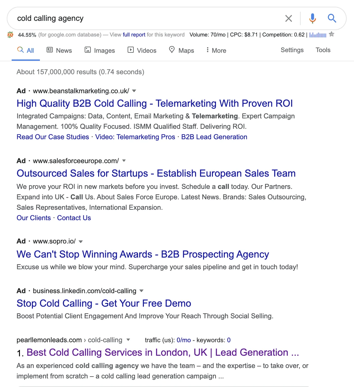 Cold Calling Agency