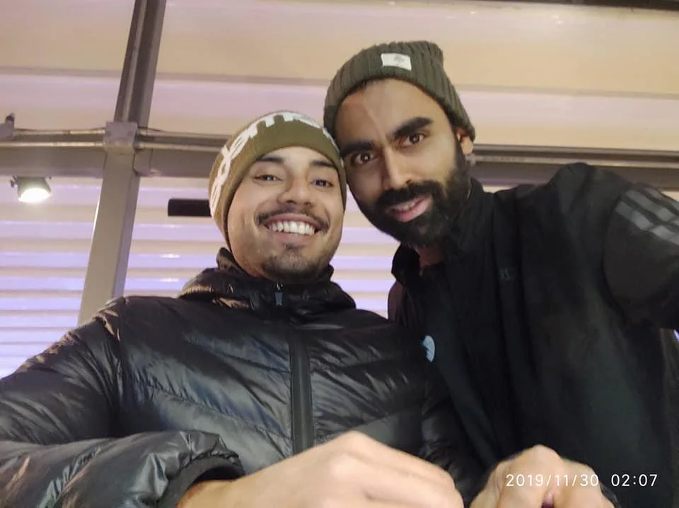 Deepak With Adrian