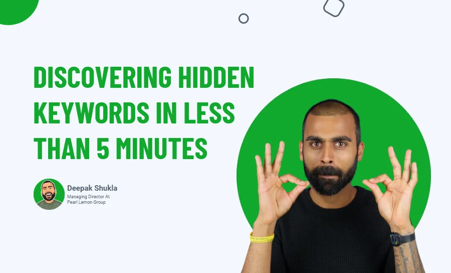 Discovering Hidden Keywords In Less Than 5 Minutes