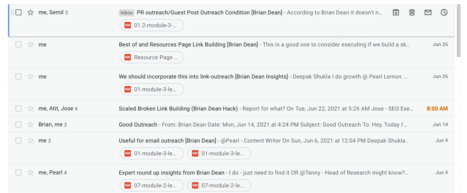 Emails