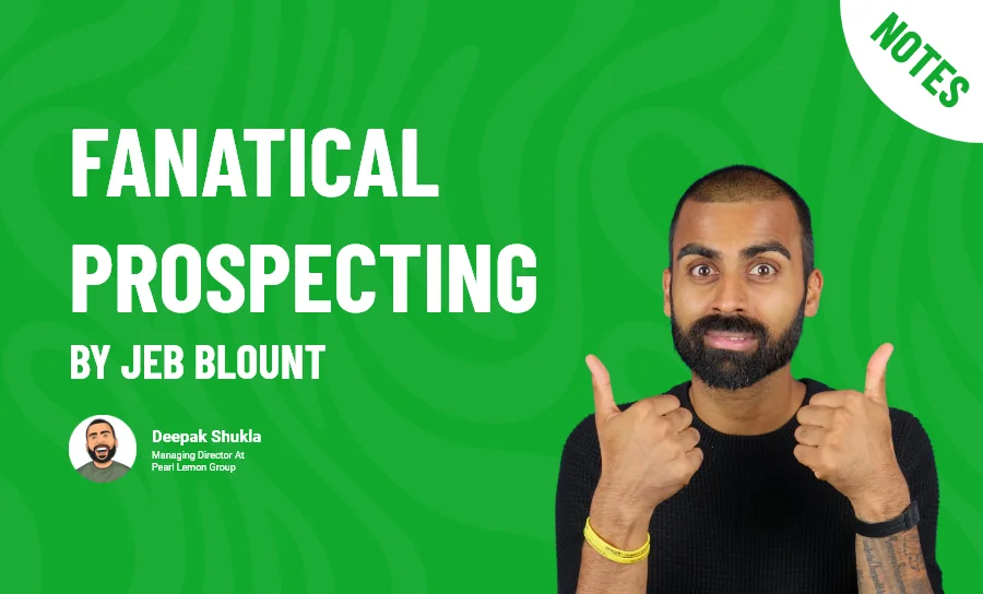 Fanatical Prospecting by Jeb Blount