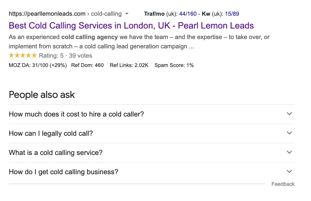 Google Search View
