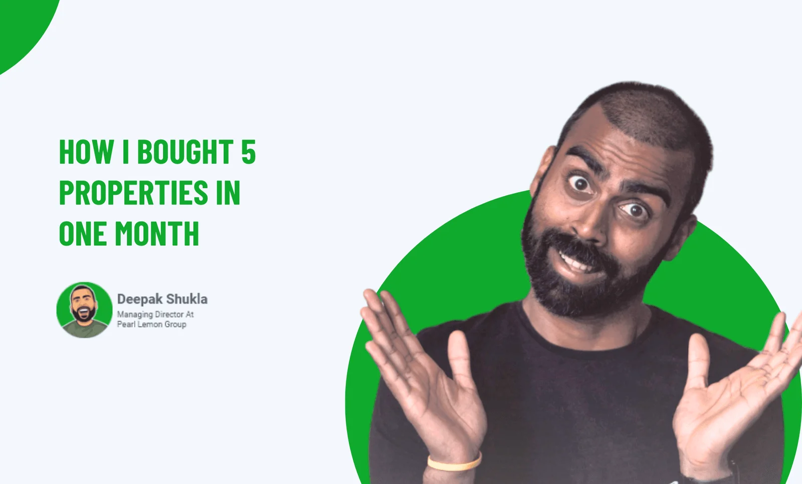 How I Bought 5 Properties In One Month