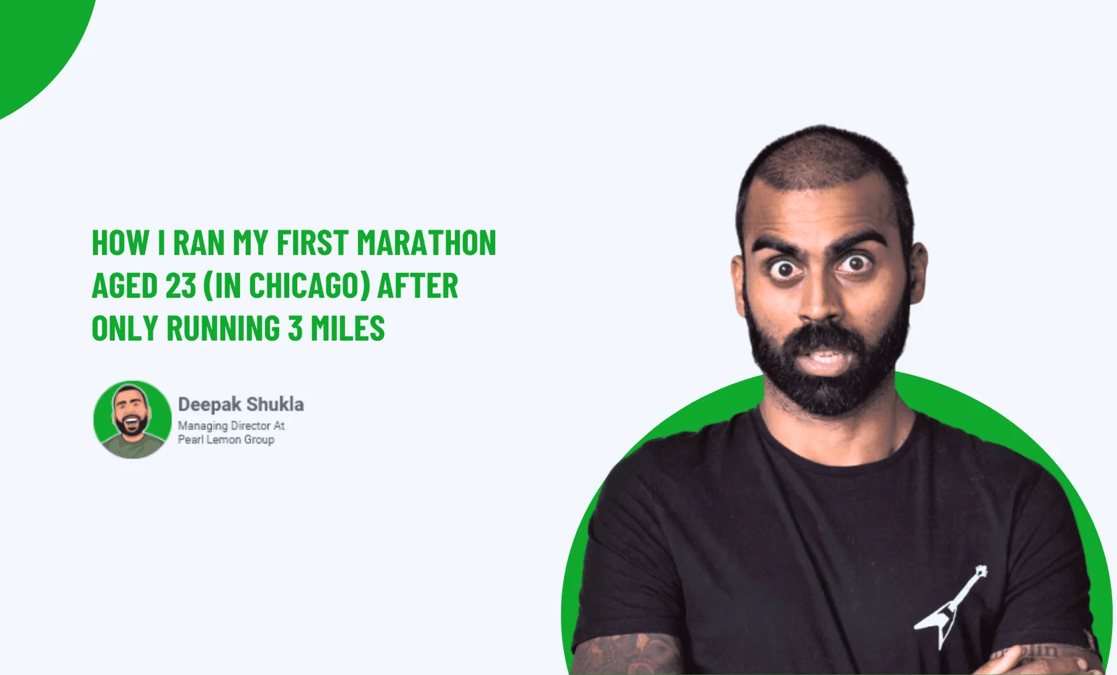 How I Ran My First Marathon Aged 23 (In Chicago) After Only Running 3 miles