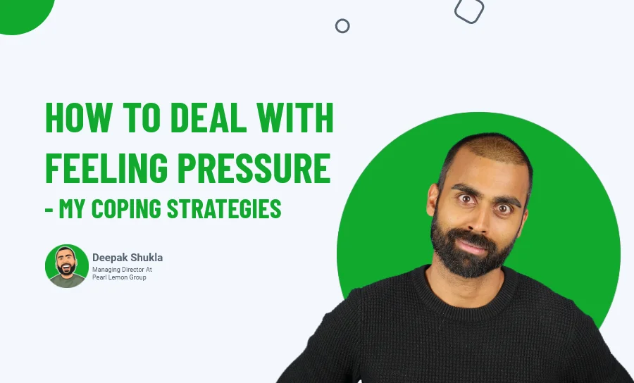 How To Deal With Feeling Pressure - My Coping Strategies
