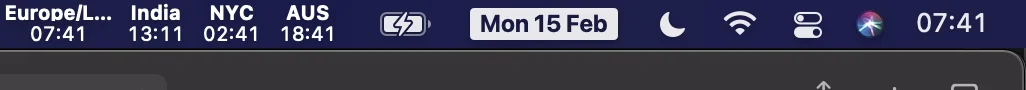 Mon 15 Feb