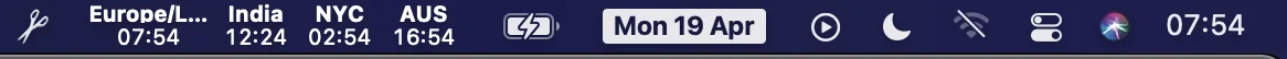Mon 19 Apr