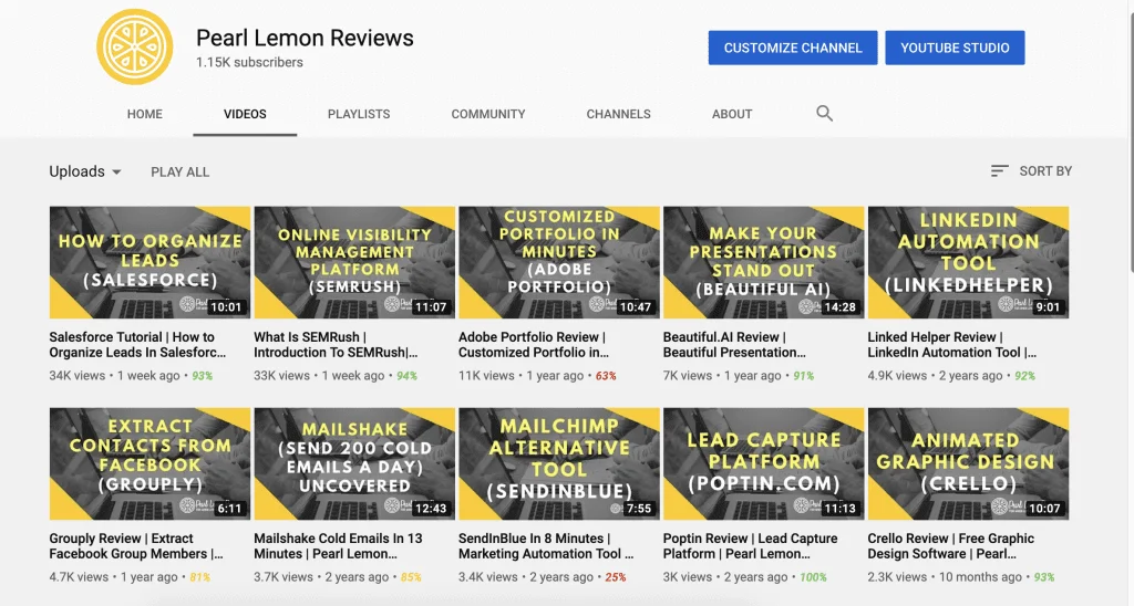 Pearl Lemon Review