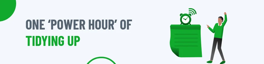 Power Hour of Tidying Up
