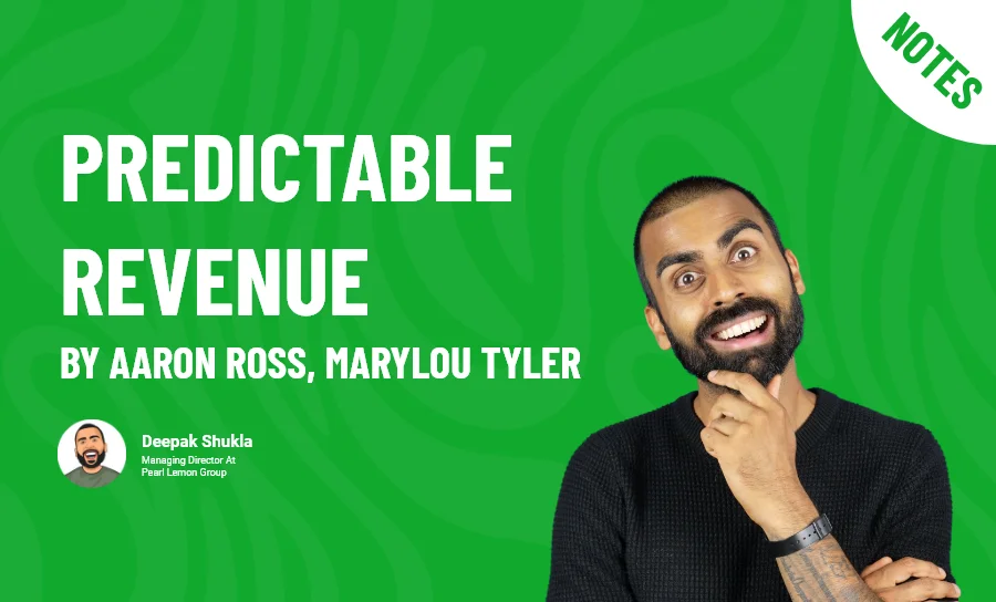 Predictable Revenue by Aaron Ross, Marylou Tyler