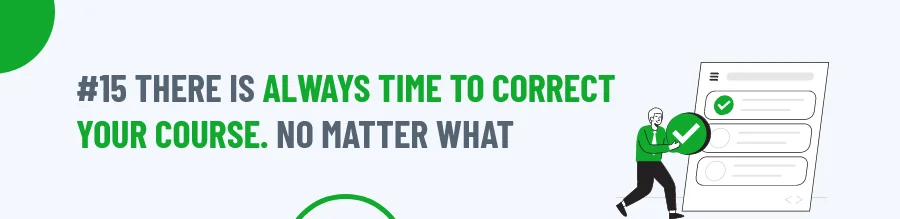 Rule 15 of Coping With Failure