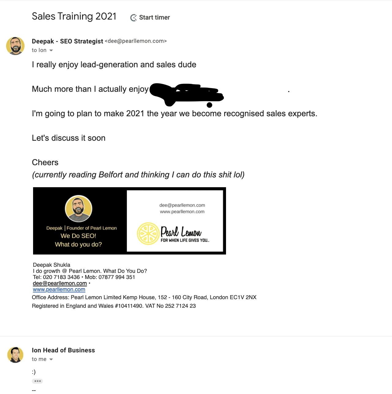 sales traing 2021