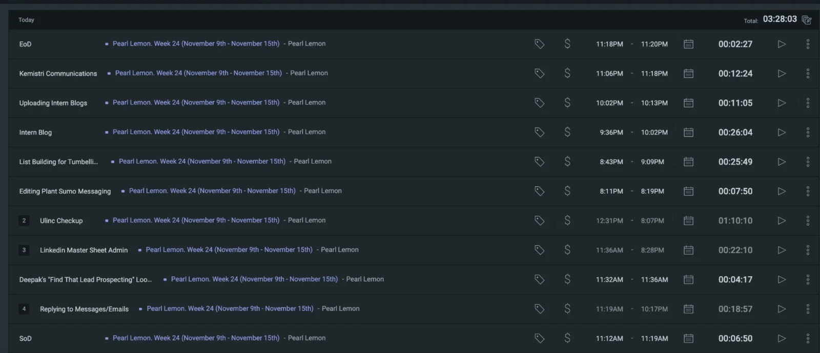 Task Screenshot
