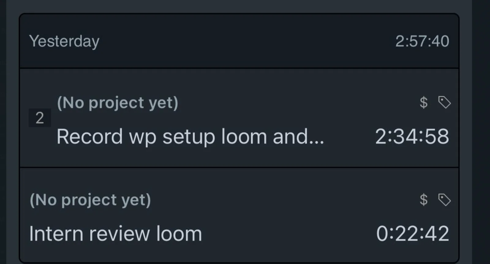 Task Screenshot