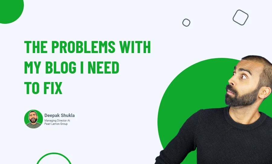 The Problems With My Blog I Need to Fix