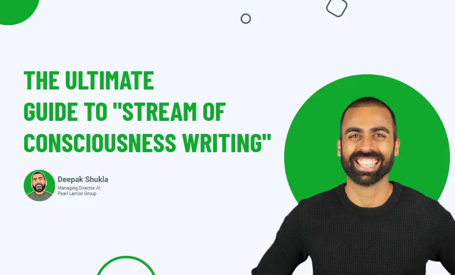 The Ultimate Guide To "Stream Of Consciousness Writing"