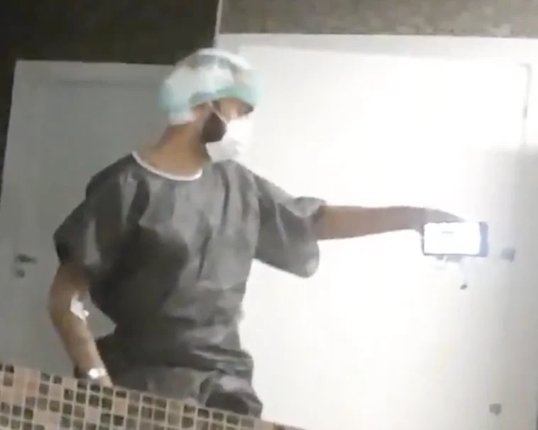 Toilet break