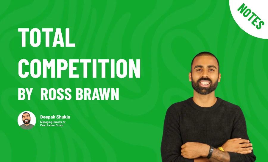 Total Competition by Ross Brawn - Book Summary