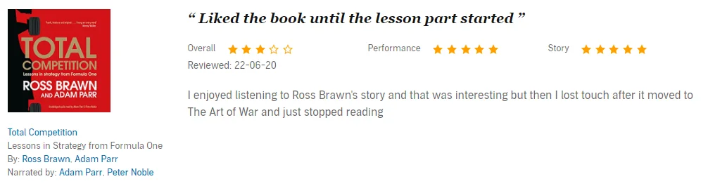Total Competition by Ross Brawn