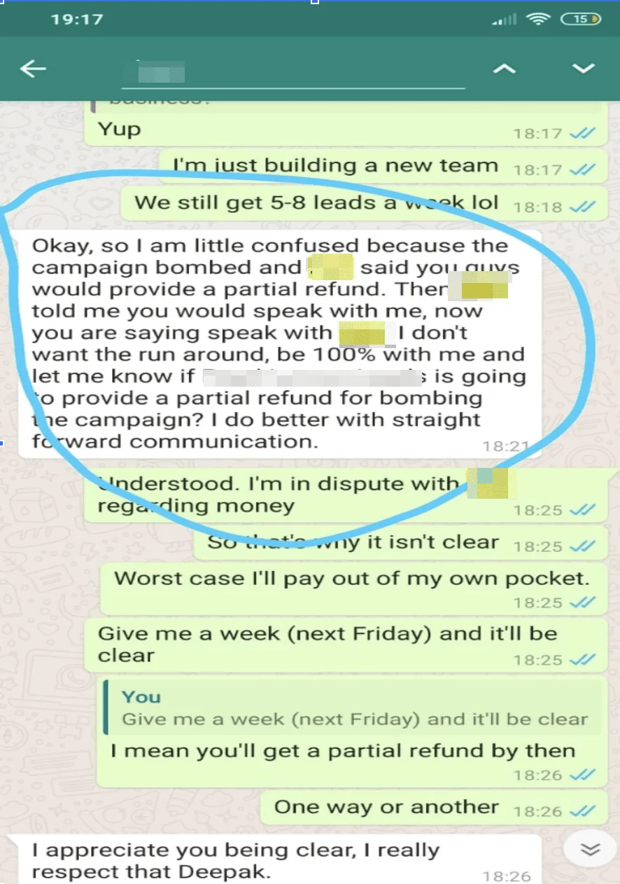 Whatsapp Message View
