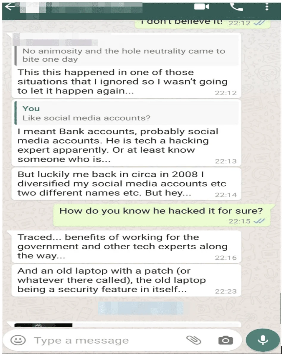 Whatsapp Message View