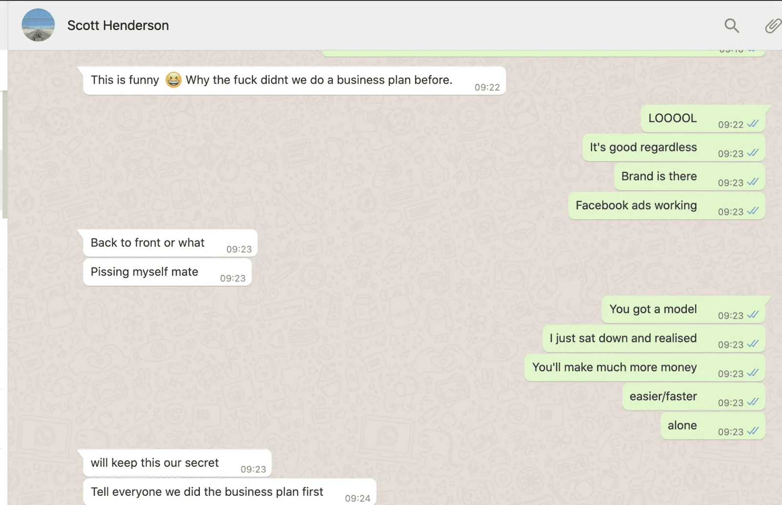 Whatsapp Messages View