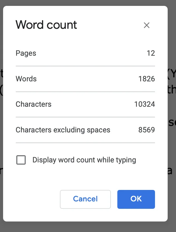 Word count of the discipline of business experimentation