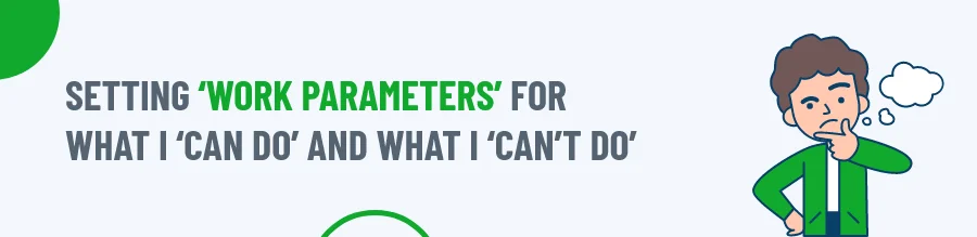 Work parameters